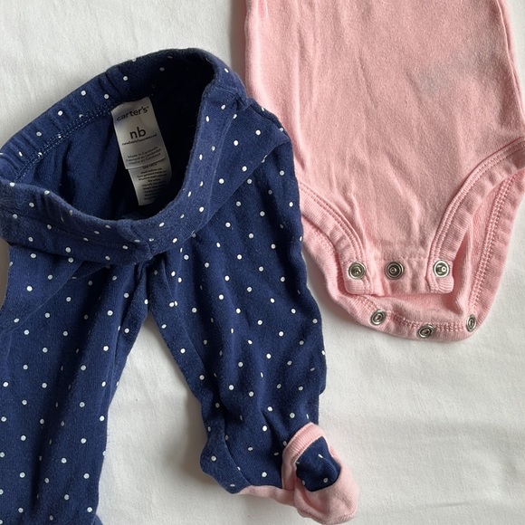 Lot of 4 Newborn Baby Girl Outfits - Picture 10 of 12